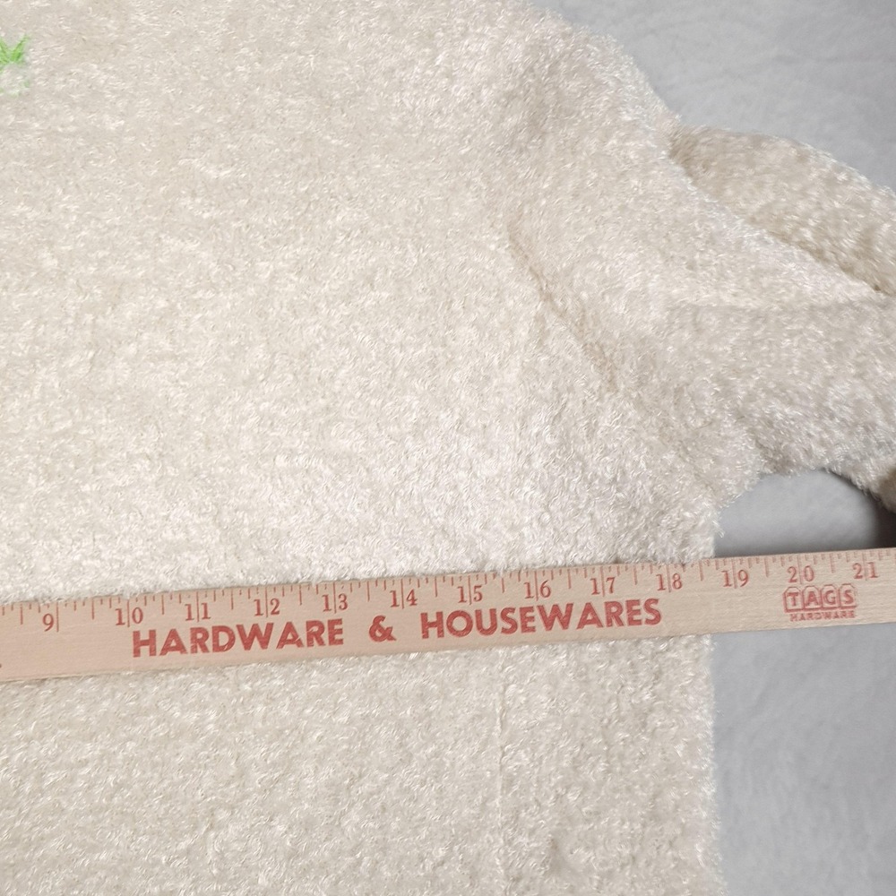 Dudley Stephens Jacket Womens Medium White Fleece Full Zip Lined USA Coat - Picture 12 of 16